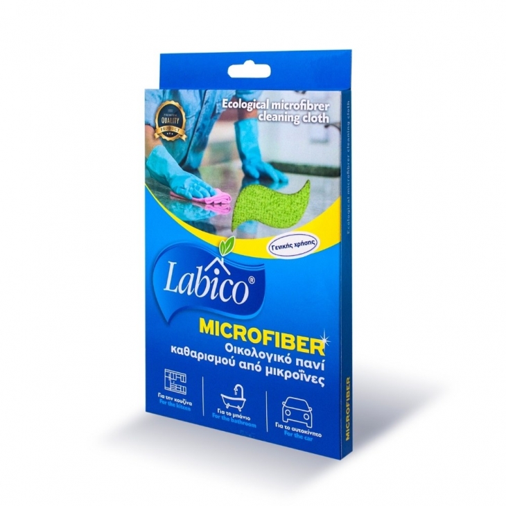 Microfiber wipe green LABICO	