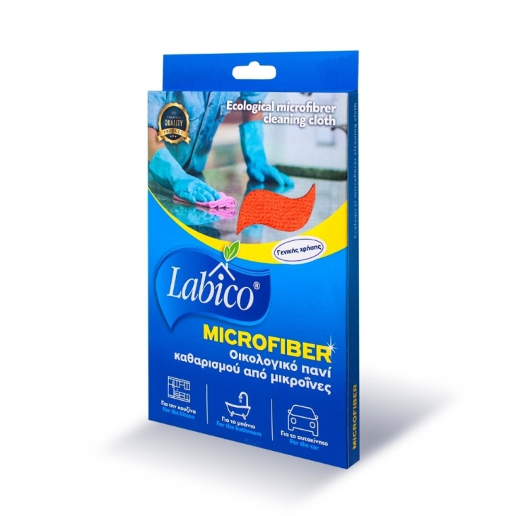 Microfiber wipe orange LABICO	