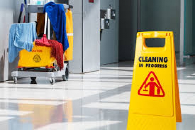 How do you prevent infection as a cleaning professional?