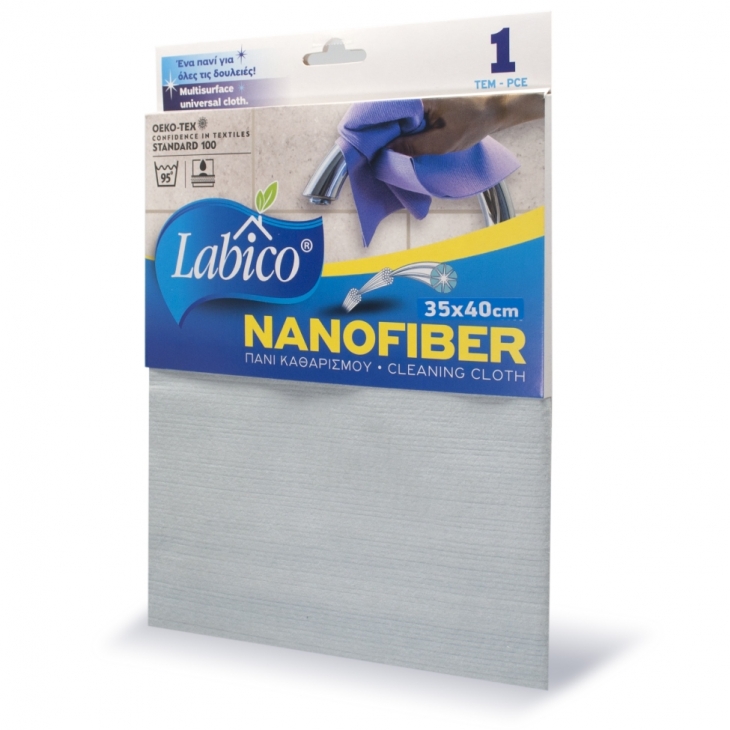 Πανί καθαρισμού NANOFIBER LABICO πράσινο